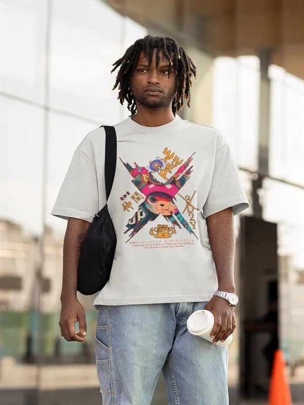 White_Cotton_Oversized_T-Shirt_For_Men