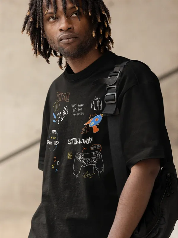 Black_Cotton_Oversized_T-Shirt_For_Men