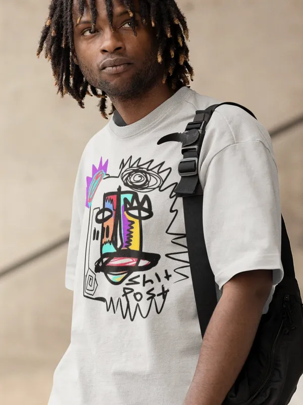 Off-White_Cotton_Oversized_Shit_Post_T-Shirt_For_Men