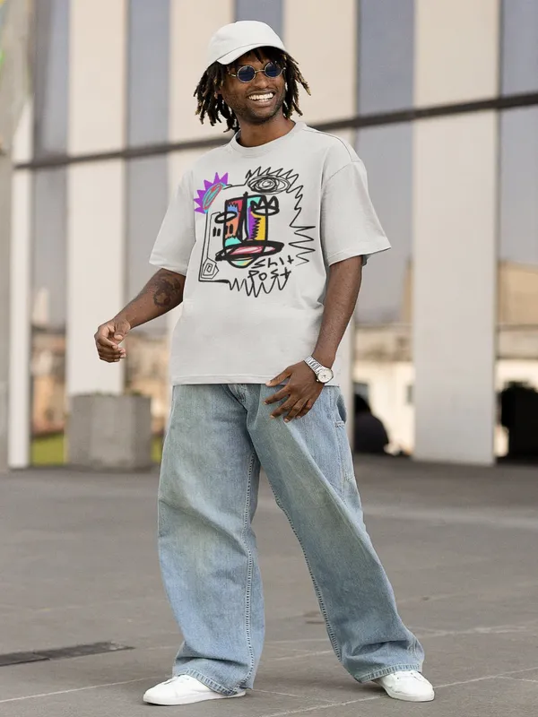 Off-White_Cotton_Oversized_Shit_Post_T-Shirt_For_Men