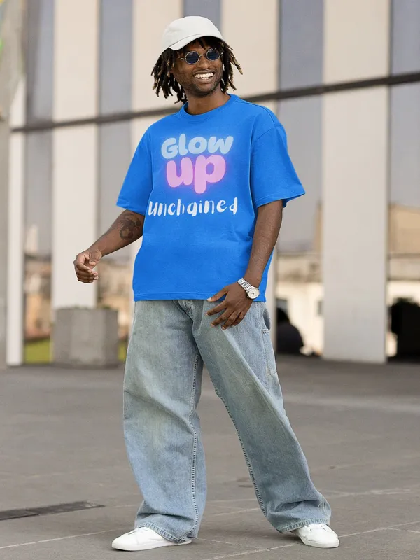 Blue_Cotton_Oversized_T-Shirt_For_Men