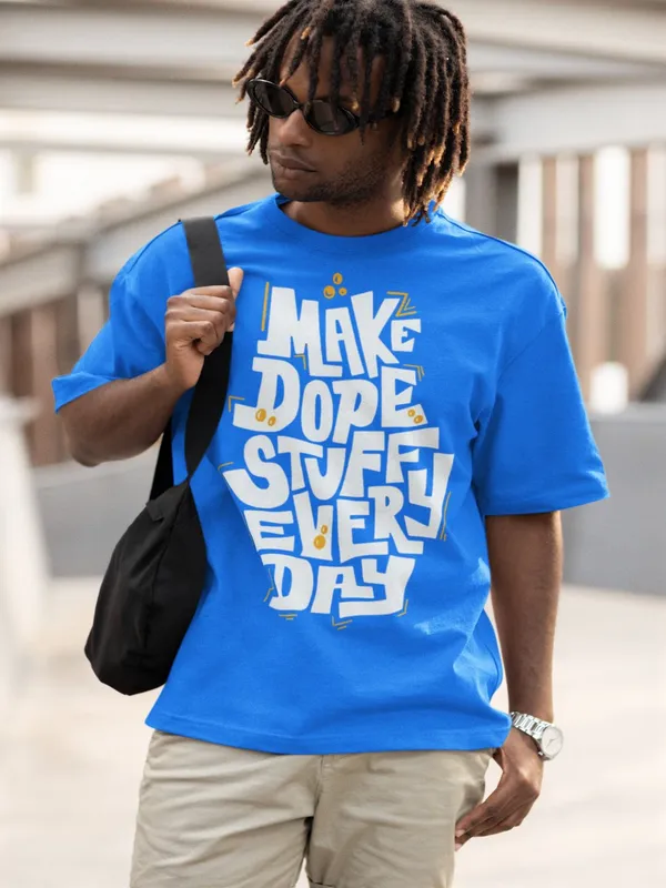 Blue_Cotton_Oversized_T-Shirt_For_Men
