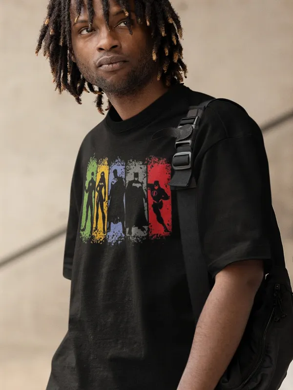 Black_Cotton_Oversized_Dc_Legends_Unite_T-Shirt_For_Men