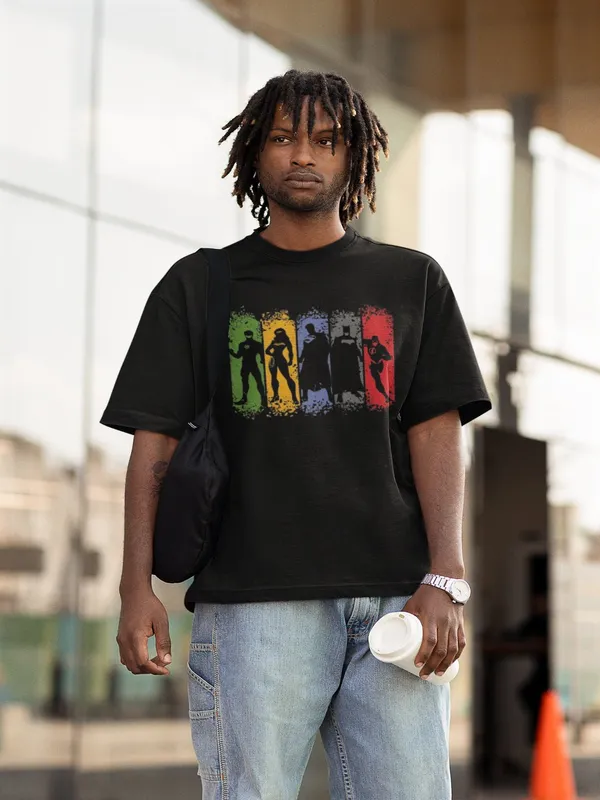 Black_Cotton_Oversized_Dc_Legends_Unite_T-Shirt_For_Men