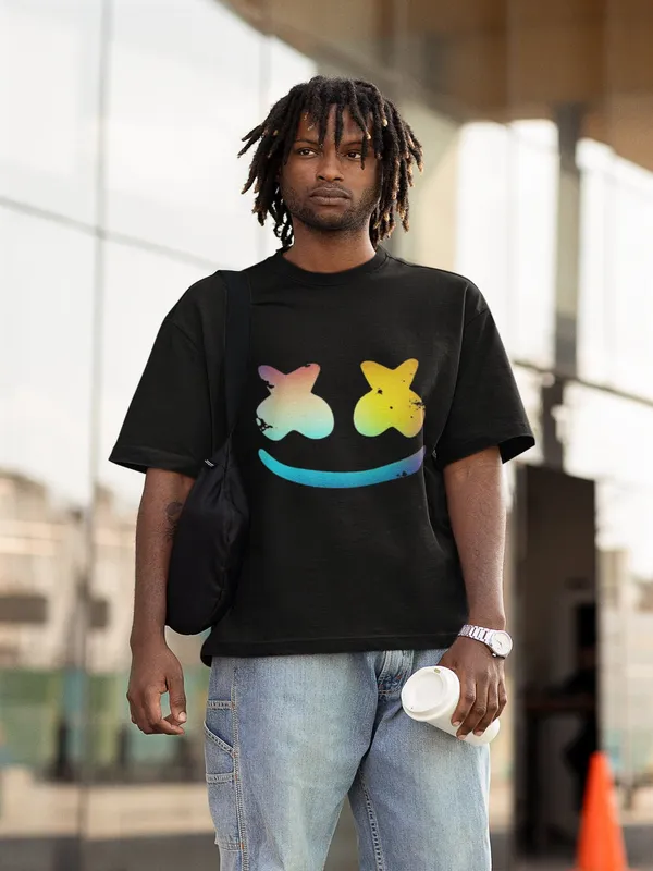 Black_Cotton_Oversized_T-Shirt_For_Men