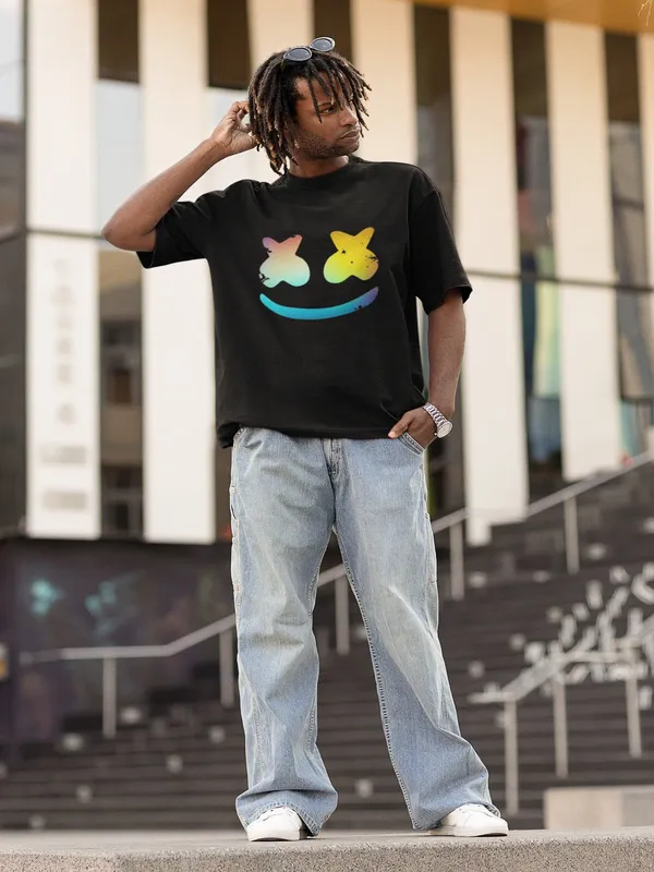 Black_Cotton_Oversized_T-Shirt_For_Men