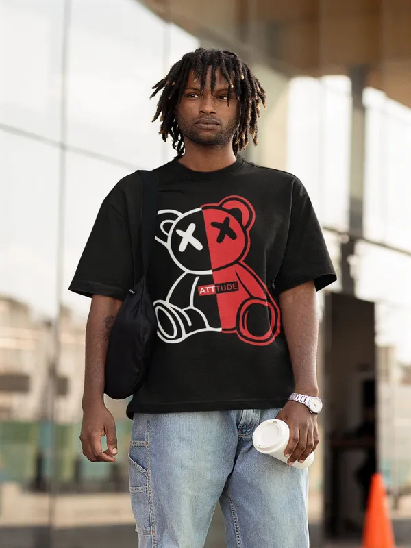 Black_Cotton_Oversized_T-Shirt_For_Men