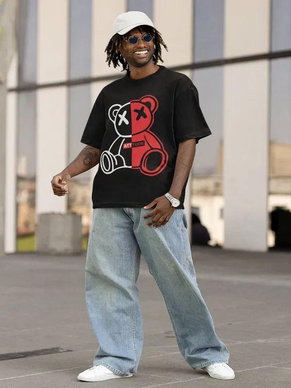 Black_Cotton_Oversized_T-Shirt_For_Men