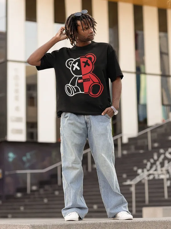 Black_Cotton_Oversized_T-Shirt_For_Men