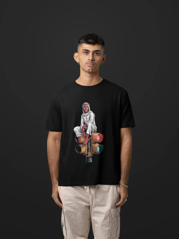 Black_Cotton_Oversized_Traffic_Tales_T-Shirt_For_Men