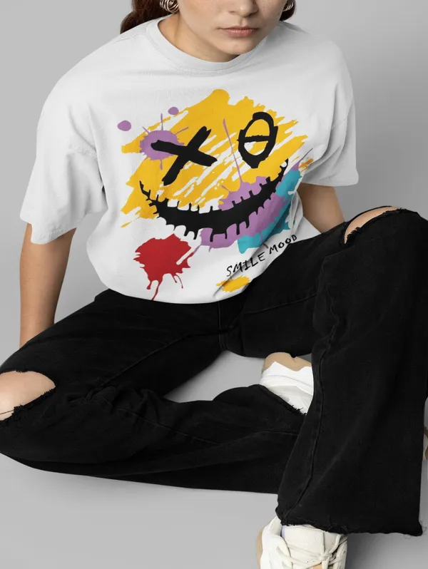 White_Cotton_Oversized_T-Shirt_For_Women