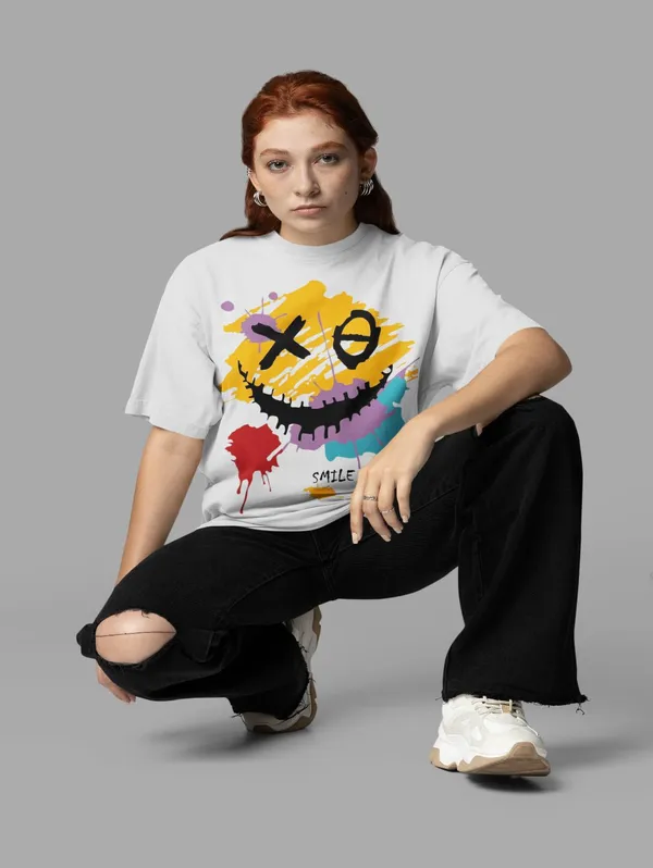 White_Cotton_Oversized_T-Shirt_For_Women