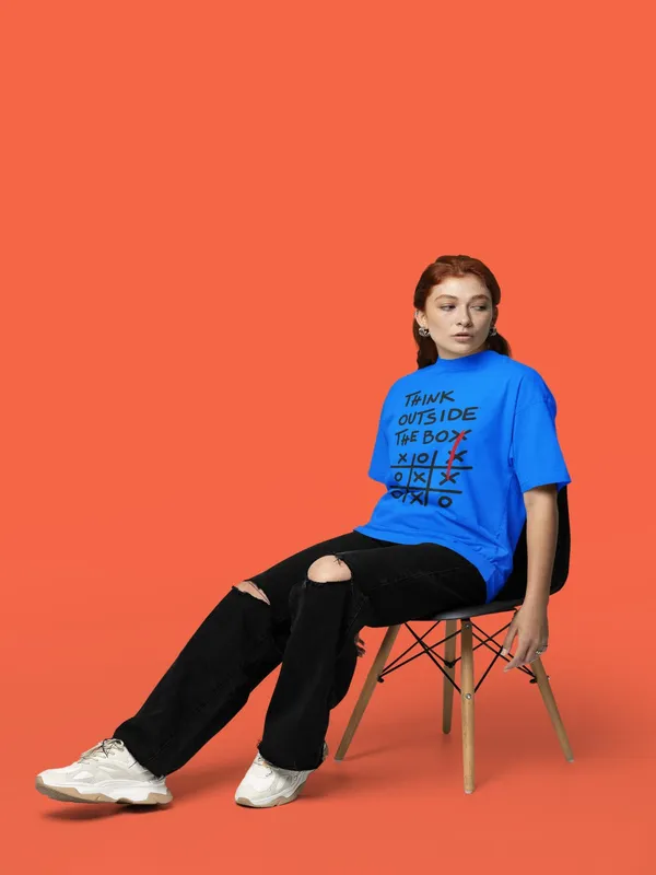 Blue_Cotton_Oversized_T-Shirt_For_Women