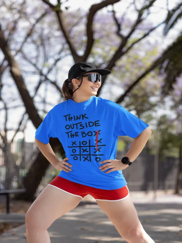 Blue_Cotton_Oversized_T-Shirt_For_Women