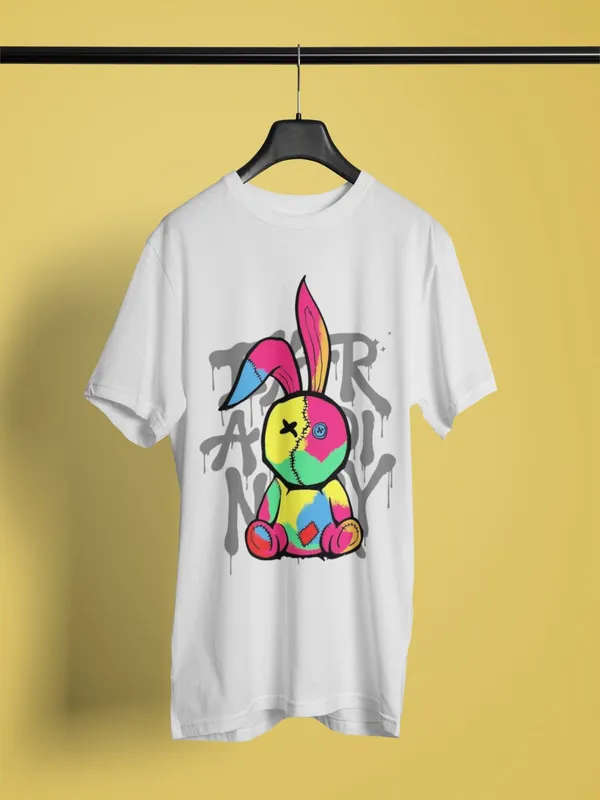 Off-White_Cotton_Oversized_Dan_Bunny_T-Shirt_For_Women
