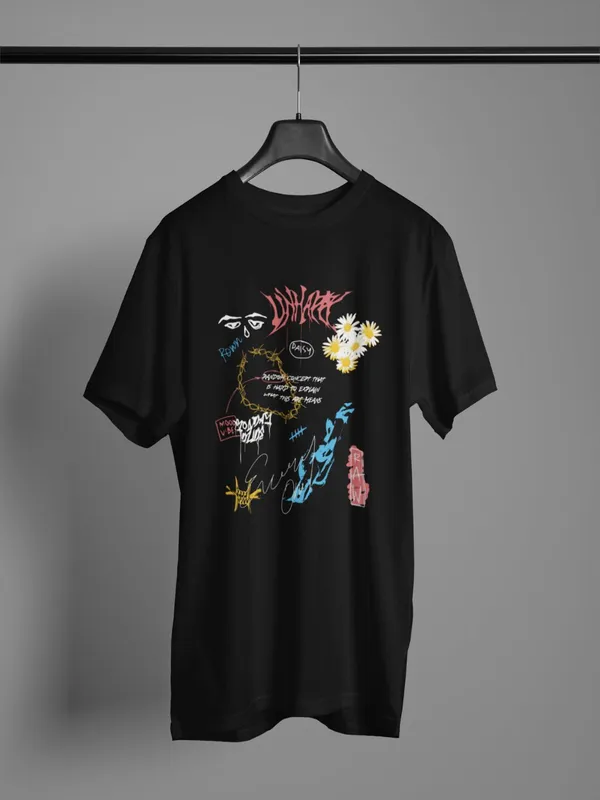 Black_Cotton_Oversized_T-Shirt_For_Women