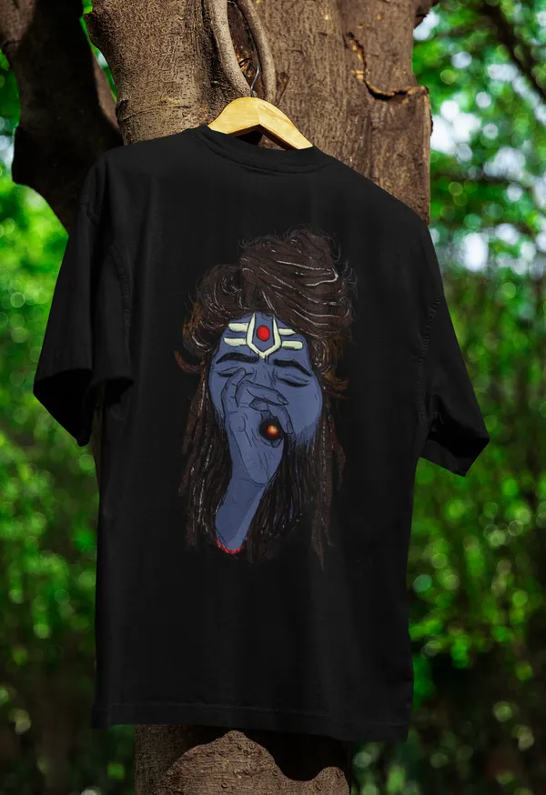 Black_Cotton_Oversized_Chill_Shiva_T-Shirt_For_Men