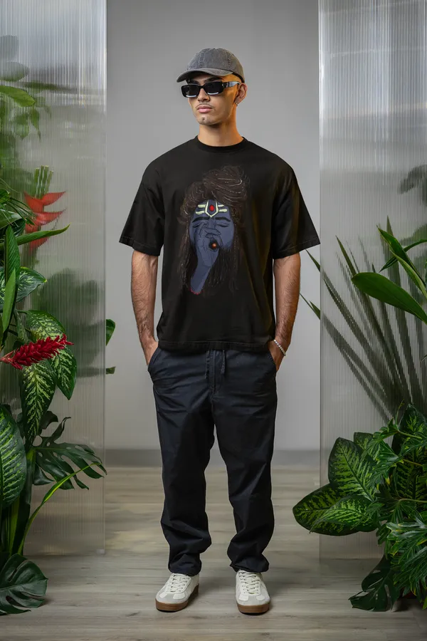 Black_Cotton_Oversized_Chill_Shiva_T-Shirt_For_Men