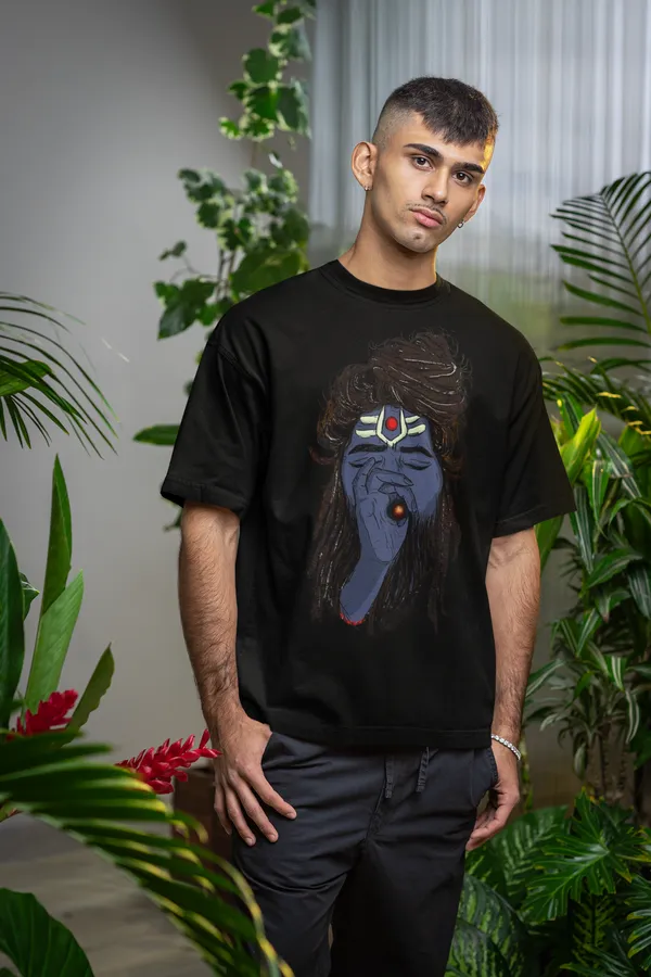 Black_Cotton_Oversized_Chill_Shiva_T-Shirt_For_Men