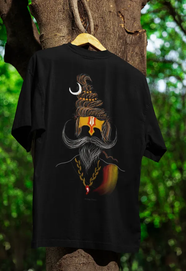 Black_Cotton_Oversized_Bun_Babe_T-Shirt_For_Men