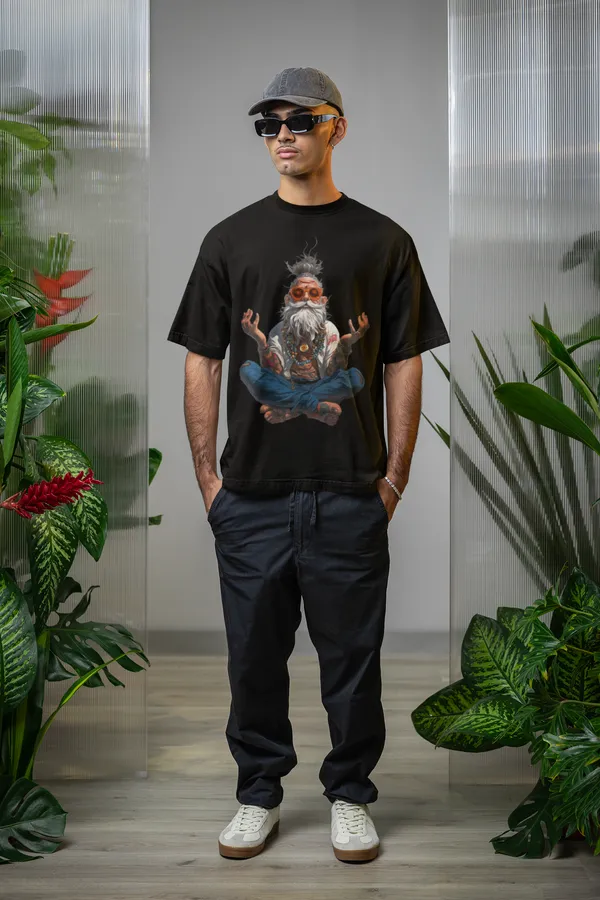Black_Cotton_Oversized_Tattoo_Guru_T-Shirt_For_Men