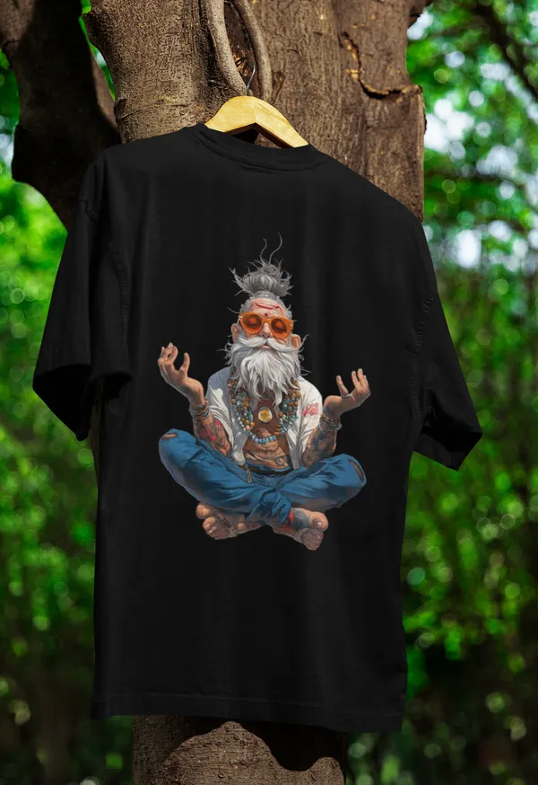 Black_Cotton_Oversized_Tattoo_Guru_T-Shirt_For_Men