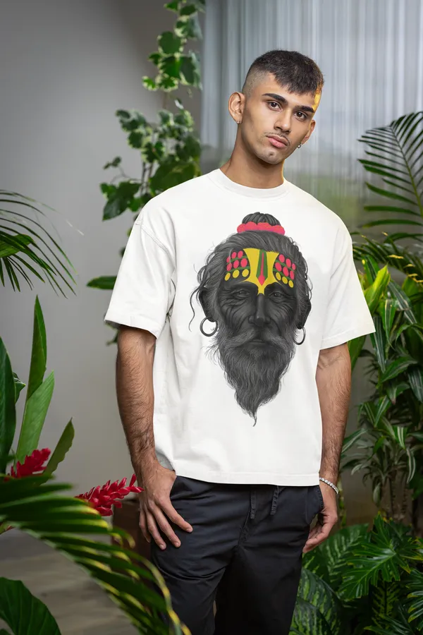 White_Cotton_Oversized_T-Shirt_For_Men