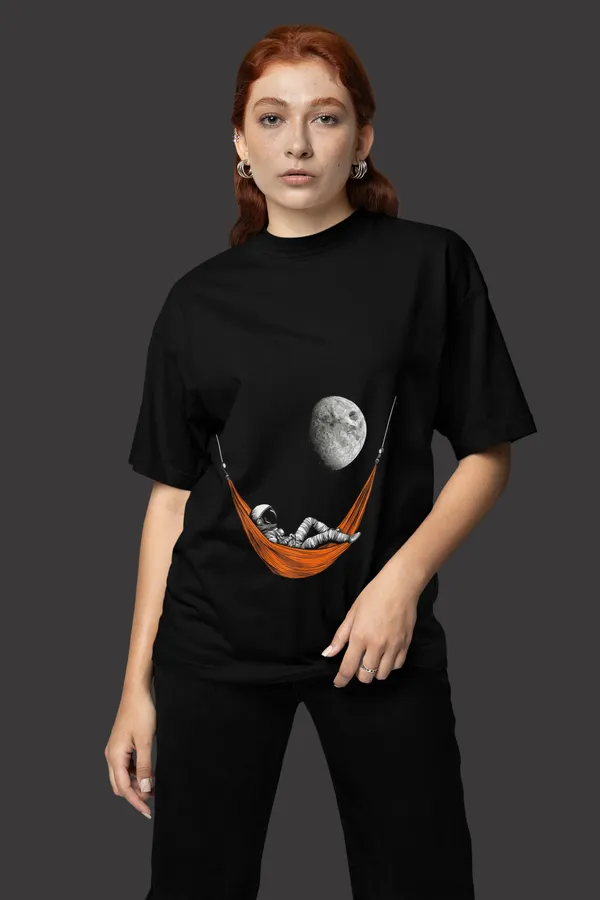 Black_Cotton_Oversized_Moon_Lounge_T-Shirt_For_Women