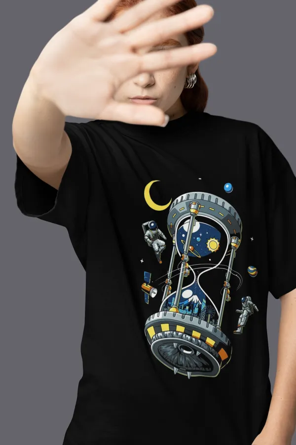 Black_Cotton_Oversized_T-Shirt_For_Women