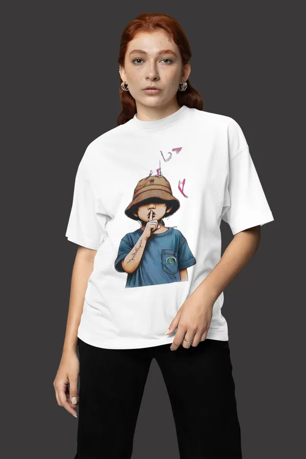 White_Cotton_Oversized_T-Shirt_For_Women