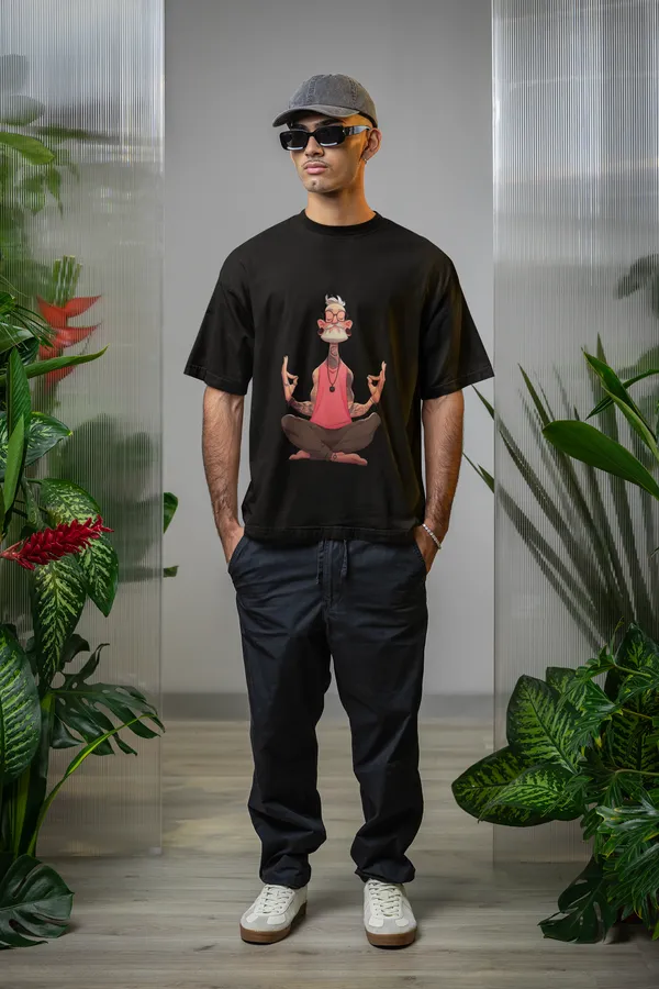 Black_Cotton_Oversized_Burnt_Memories_T-Shirt_For_Men