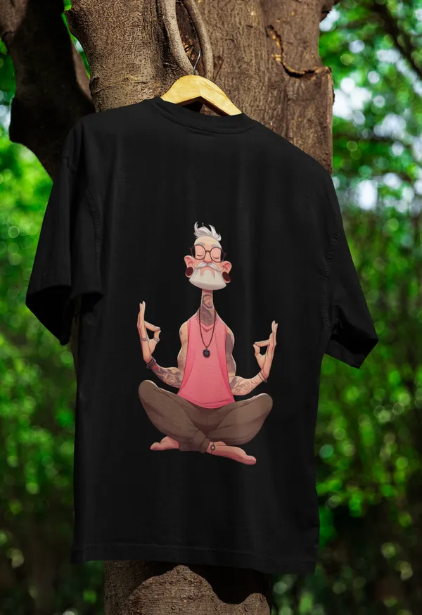 Black_Cotton_Oversized_Burnt_Memories_T-Shirt_For_Men