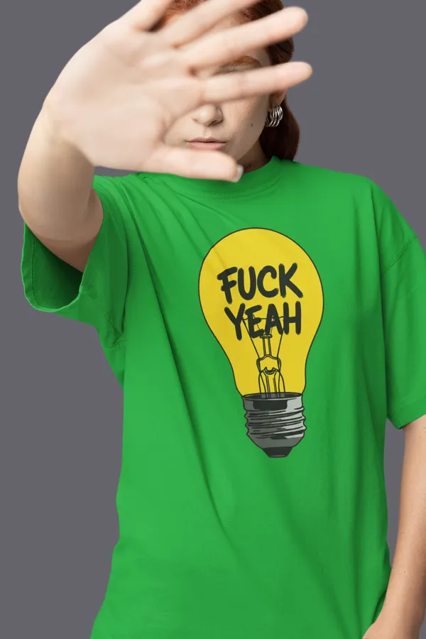 Green_Cotton_Oversized_T-Shirt_For_Women