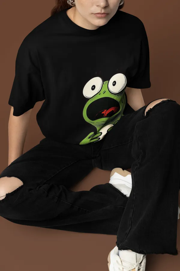 Black_Cotton_Oversized_Graphic_T-Shirt_For_Women