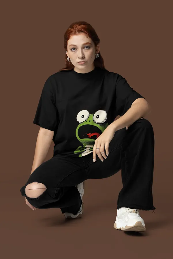 Black_Cotton_Oversized_Graphic_T-Shirt_For_Women