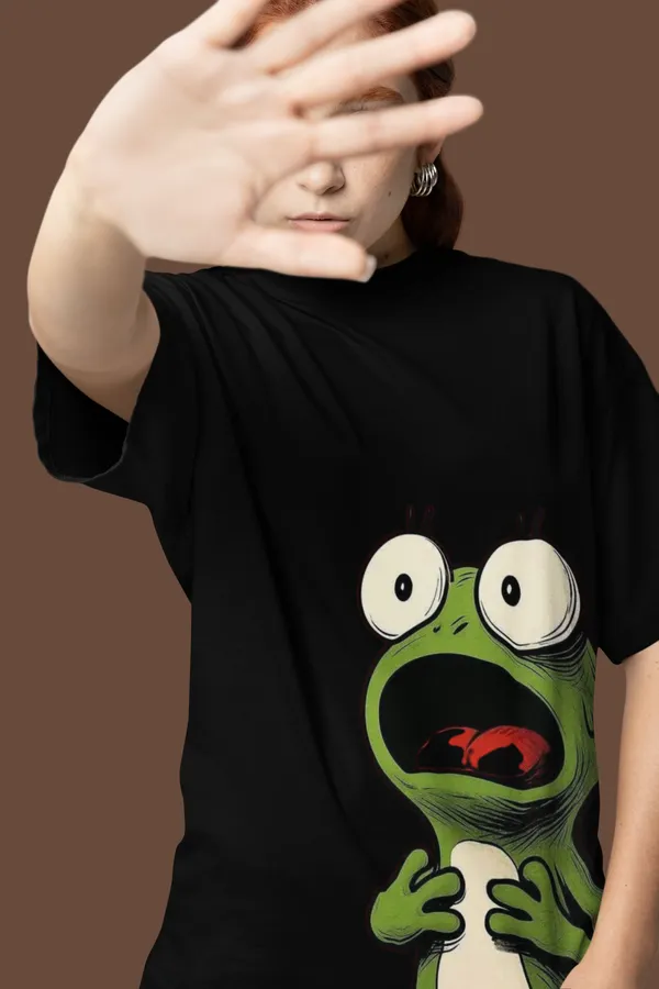 Black_Cotton_Oversized_Graphic_T-Shirt_For_Women
