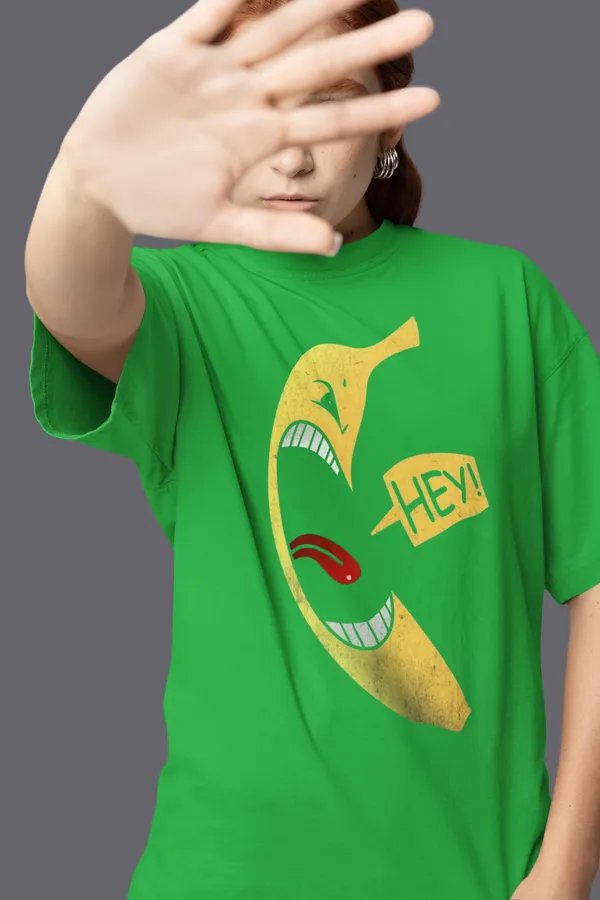 Green_Cotton_Oversized_T-Shirt_For_Women