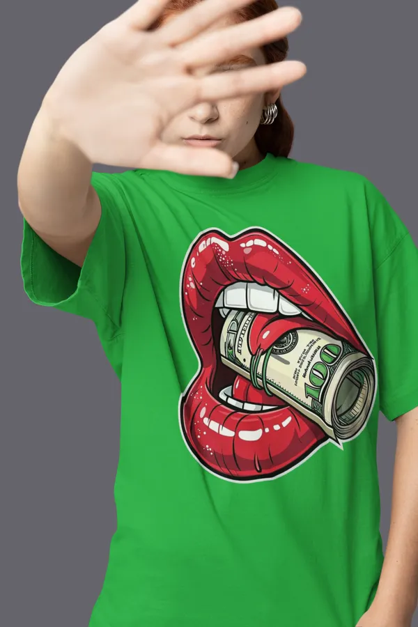 Green_Cotton_Oversized_T-Shirt_For_Women