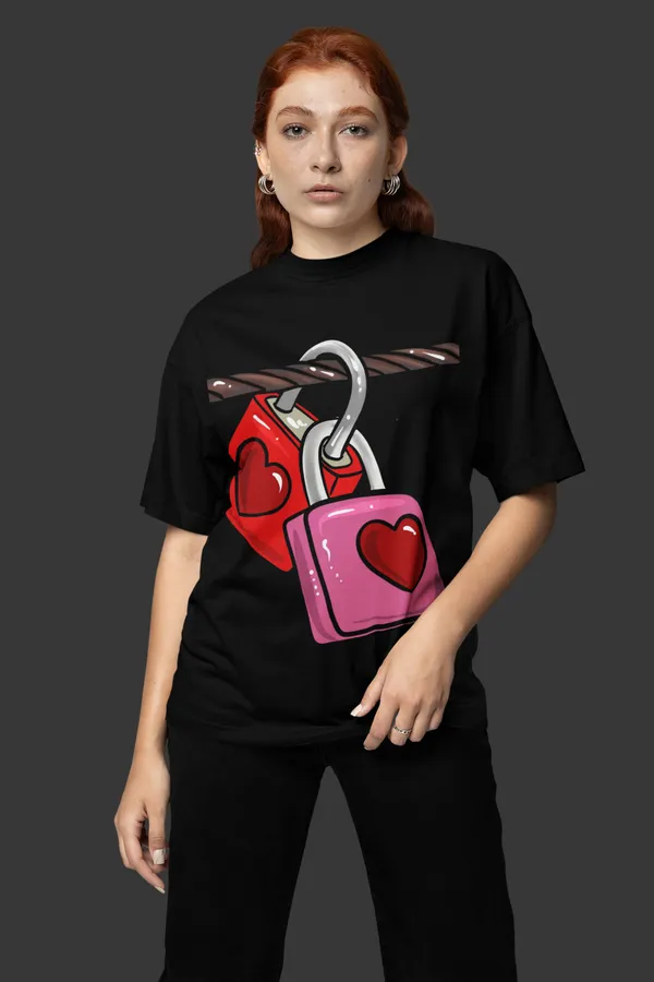 Black_Cotton_Oversized_Graphic_T-Shirt_For_Women