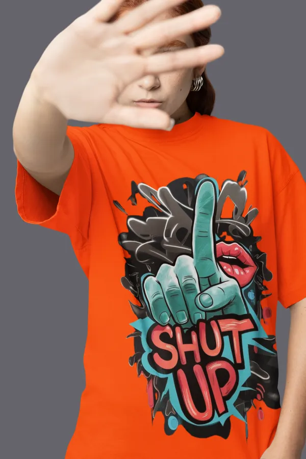 Orange_Cotton_Oversized_Graphic_T-Shirt_For_Women