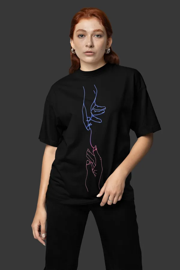 Black_Cotton_Oversized_Graphic_T-Shirt_For_Women