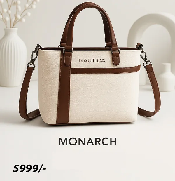 Beige_Polyurethane_Hand_Bag_For_Men_&_Women