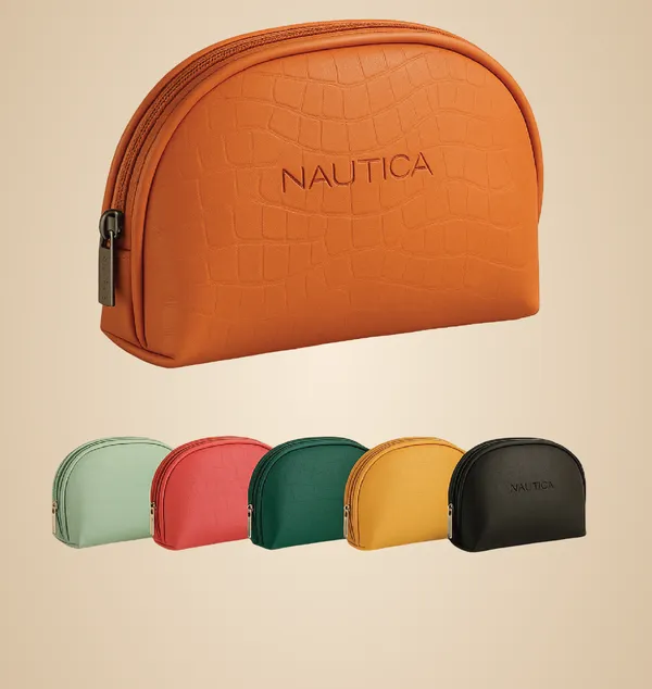 Brown_Polyurethane_Cosmetic_Pouch_For_Men_&_Women