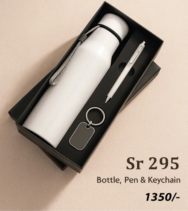 White_Stainless_Steel_Premium_Corporate_Gift_Set_For_Men_&_Women