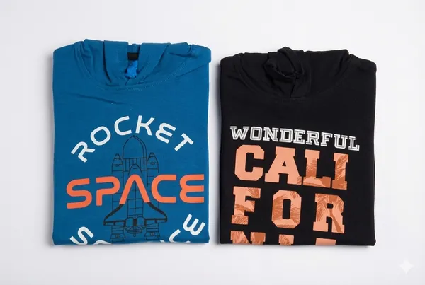 Multicolor_Premium_Looper_T-Shirt_For_Boys_(Pack_Of_2)