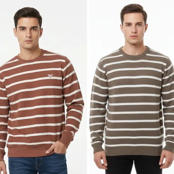 Multicolor_Premium_Cotton_T-Shirt_For_Men_(Pack_Of_2)