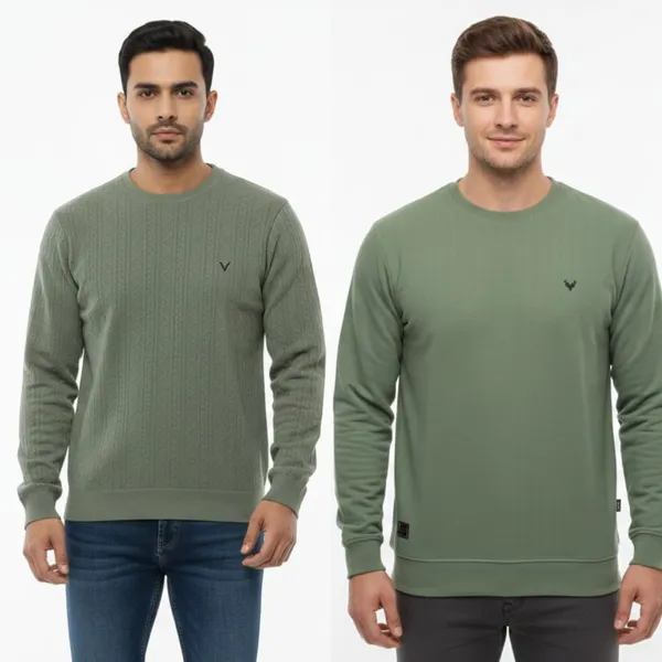 Multicolor_Premium_Cotton_T-Shirt_For_Men_(Pack_Of_2)