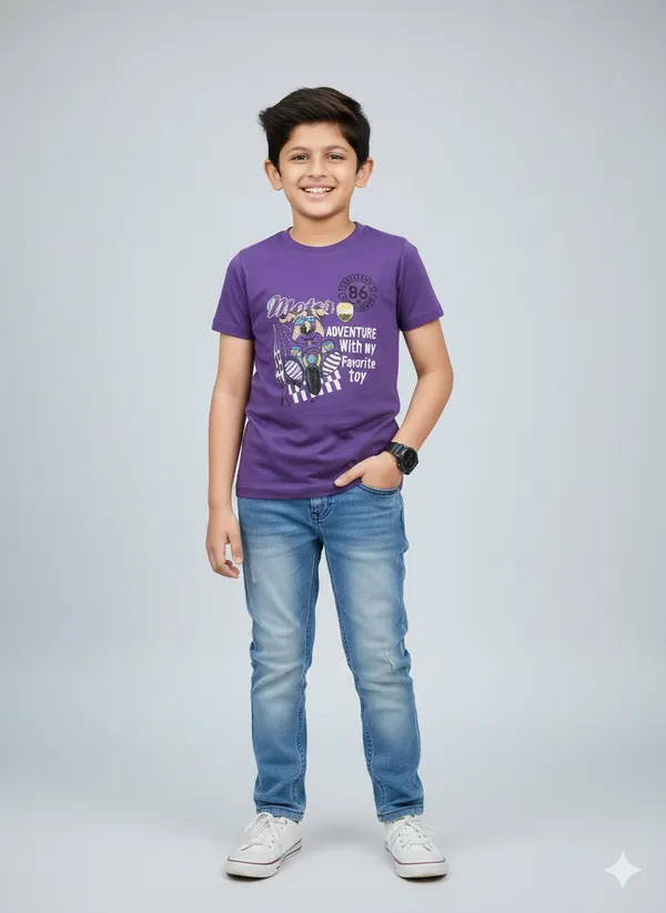 BNB_BOYS_H/S_TENSILE_T-SHIRT,_3031_(Pack_Of_6)
