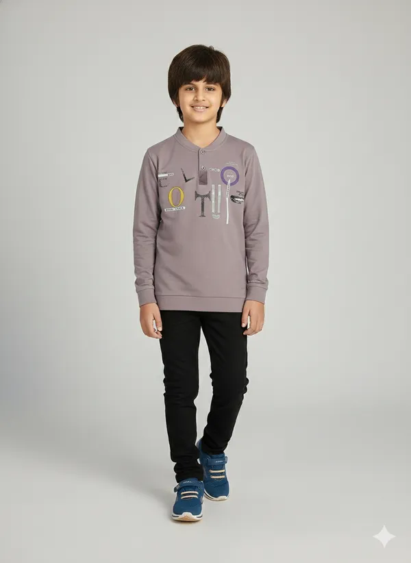 Multicolor_Premium_Tencil_T-Shirt_For_Boys_(Pack_Of_2)