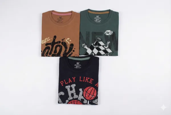 BNB_BOYS_NORMAL_TENCIL_T-SHIRT_H/S,_3001_(Pack_Of_3)
